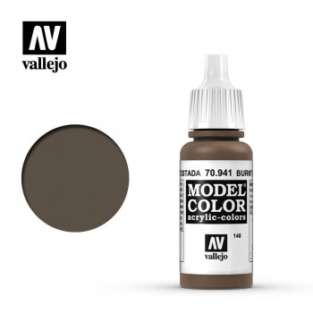 Vallejo Model Color Acrylic Paint Burnt Umber 70941